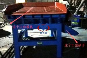 常規(guī)振動落砂機